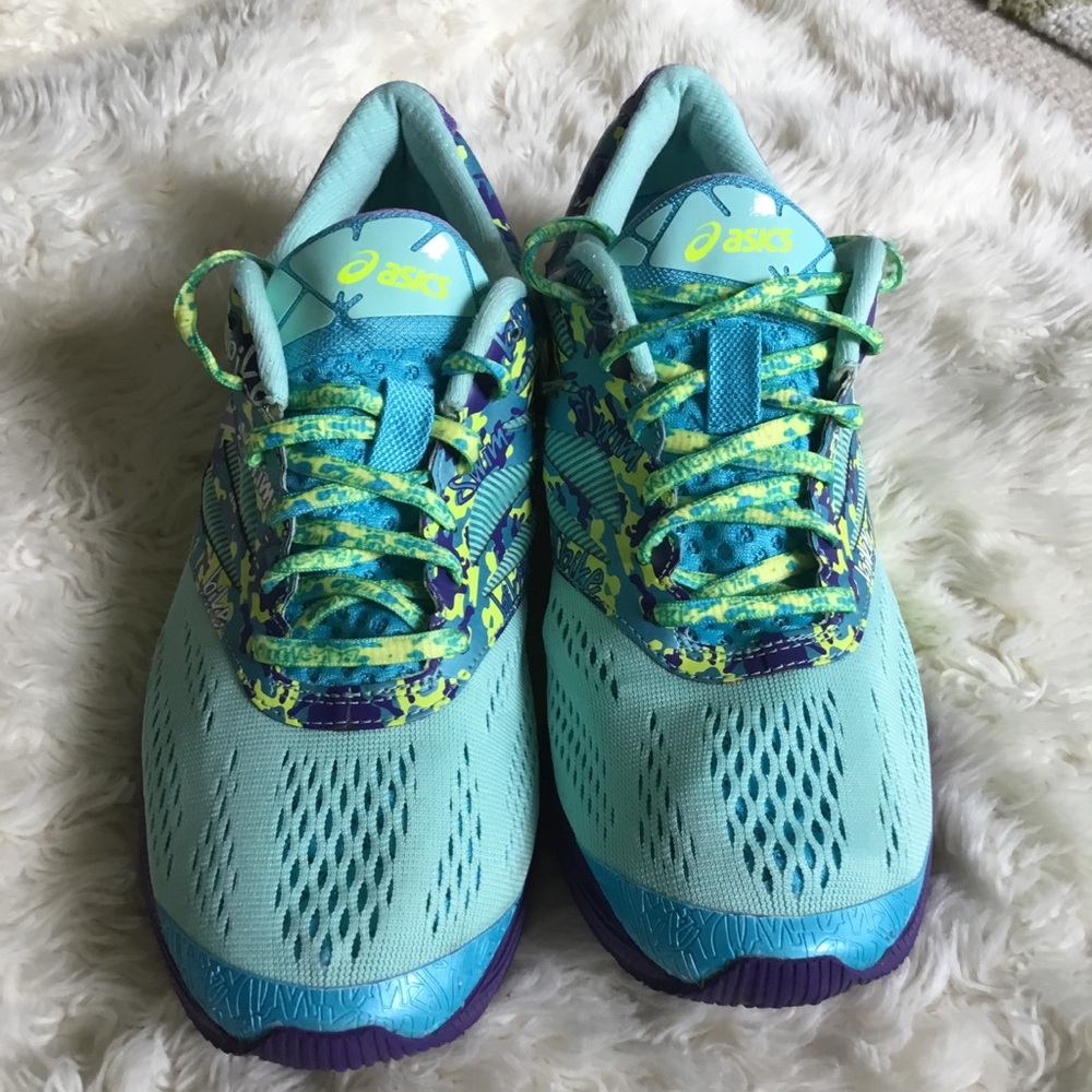 ASICS Women's Aqua Running Shoes with Multicolor Accents